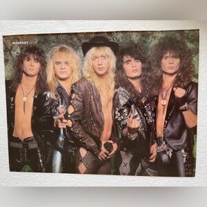 Warrant Band Pinup
